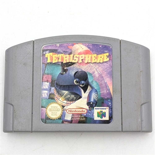 Tetrisphere - Cartridge - Nintendo 64 (EUR) (B Grade) (Genbrug)